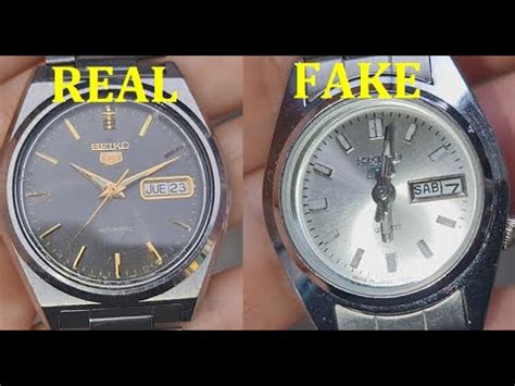 seiko diver's watch original vs fake|how to find a seiko watch.